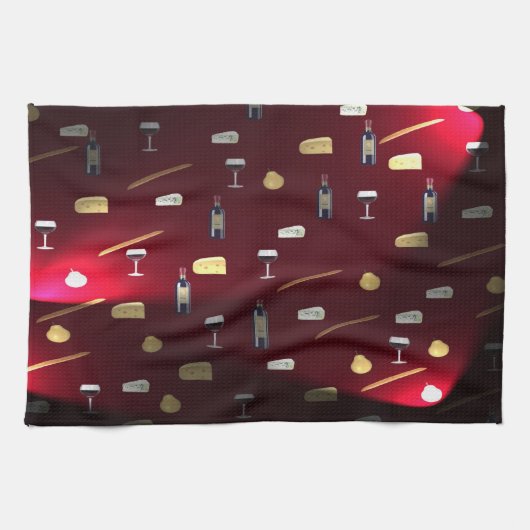 Foods Delight Cranberry Lights Theedoek (Horizontaal)