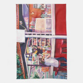 Foodstand, Mexico Theedoek (Verticaal)