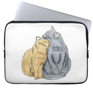 FooFooCat: Hugging Love Cats Laptop Sleeve