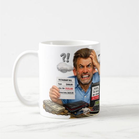 Fooien Aan Koffiemok (Links)