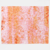 Fook couro de salmão, esbranquiçado fleece deken (Voorkant (Horizontaal))