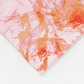 Fook couro de salmão, esbranquiçado fleece deken (Hoek)