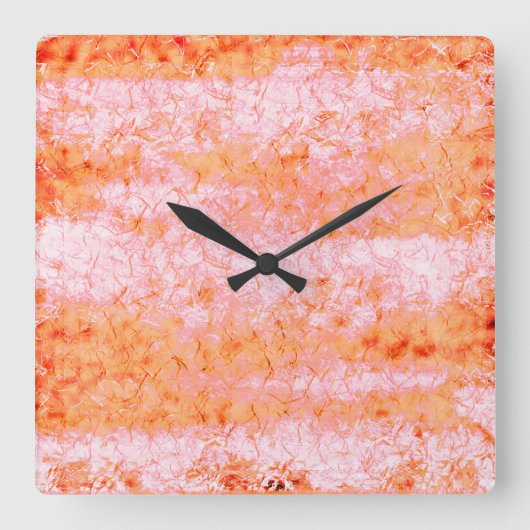 Fook couro de salmão, esbranquiçado vierkante klok (Voorkant)