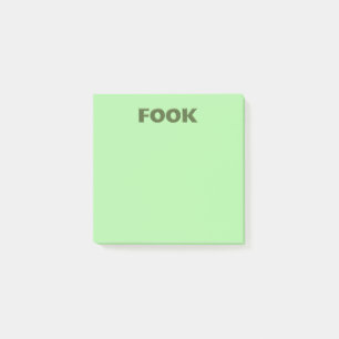 Fook groene notitieblokken post-it® notes