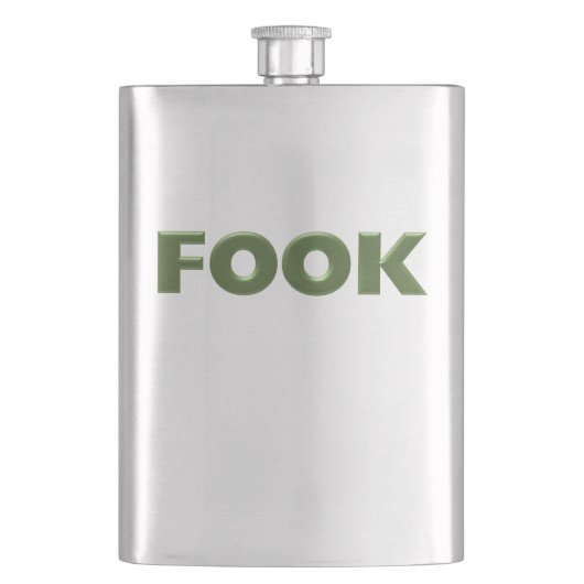 Fook roestvrij stalen kolf flacon (Voorkant)