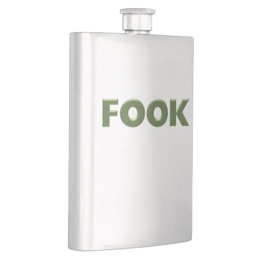 Fook roestvrij stalen kolf flacon (Rechts)