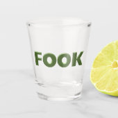 Fook shot glas (Voorkant)