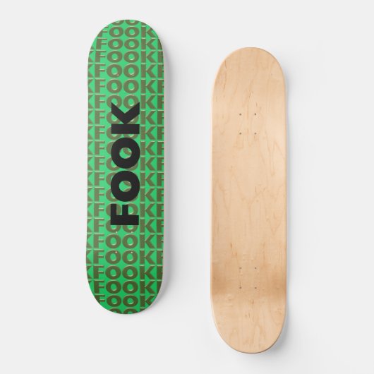 Fook skateboard (Voorkant)