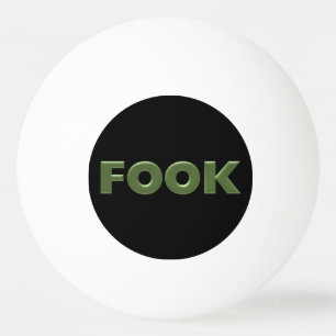 Fook zwart 1-sterren ping pong bal pingpongbal