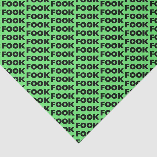 Fook zwart tissuepapier (Detail)