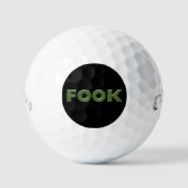 Fook zwarte Callaway Supersoft golfballen 12 stuks (Voorkant)