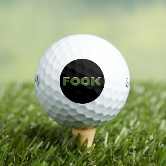 Fook zwarte Callaway Supersoft golfballen 12 stuks (Insitu Shirt)