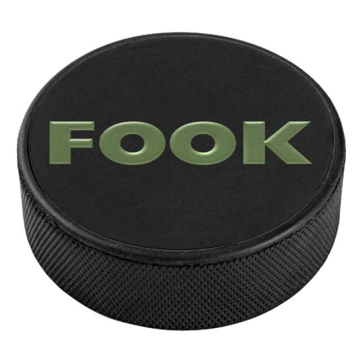 Fook zwarte hockey puck (3/4)