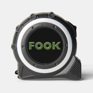 Fook zwarte meetlint rolmaat