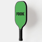 Fook zwarte pickleball paddle (Links)