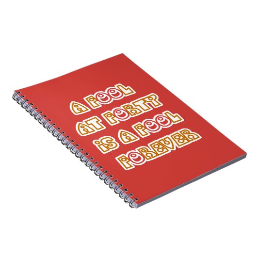 Fool Forever Notitieboek (Rechterzijde)