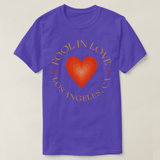 Fool in Love Music Festival 2024 TShirt 1 (Design voorkant)