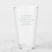 FOOL ME ONCE door Jeff Willis Art Glas (Achterkant)