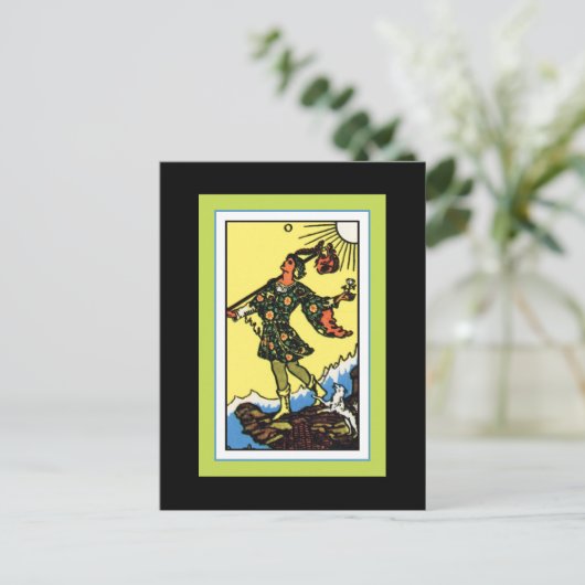 Fool Postcard Briefkaart (Staand voorkant)