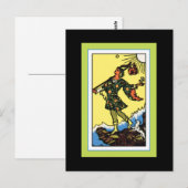 Fool Postcard Briefkaart (Voorkant / Achterkant)