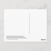 Fool Postcard Briefkaart (Achterkant)