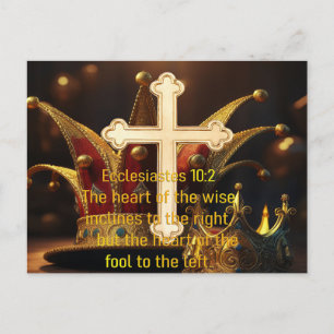 Fool vs Wise Briefkaart