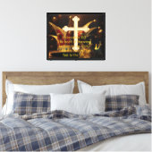 Fool vs Wise Canvas Afdruk (Insitu (Slaapkamer))