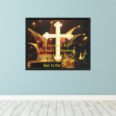 Fool vs Wise Canvas Afdruk (Insitu (Houten vloer))