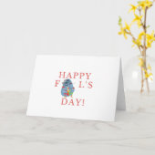 Fooldag (3) kaart (Gele Bloem)