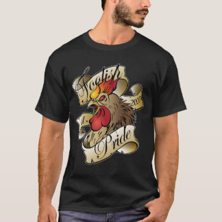 FOOLISCHE LOGO EN ACHTERGROND T-SHIRT