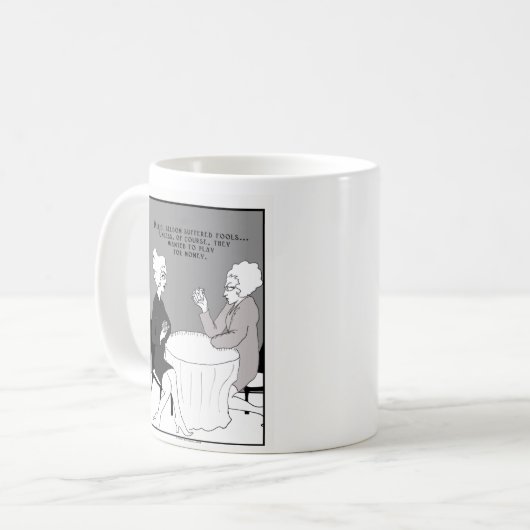 Fools en Money mok (Voorkant links)