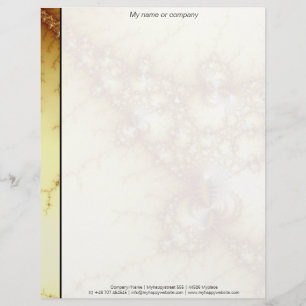 Fools Gold - Fractal Art Briefhoofd Ontwerp