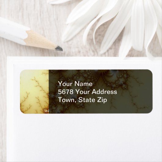 Fools Gold - Fractal Art Etiket (Insitu)