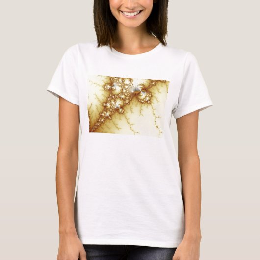 Fools Gold - Fractal Art T-shirt (Voorkant)