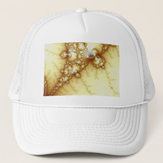 Fools Gold - Fractal Art Trucker Pet (Voorkant)