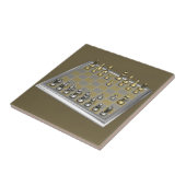 Fool's Mate Tegeltje (Zijkant)