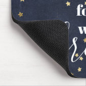 "Fools Who Dream" citeert "Gold Stars Typography N Muismat (Hoek)