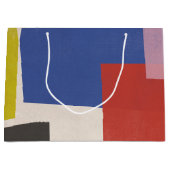 Foolscap - Moderne kleurenblokken Groot Cadeauzakje (Voorkant)