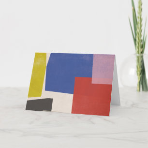 Foolscap - Moderne kleurenblokken Kaart