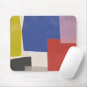 Foolscap - Moderne kleurenblokken Muismat (Met muis)