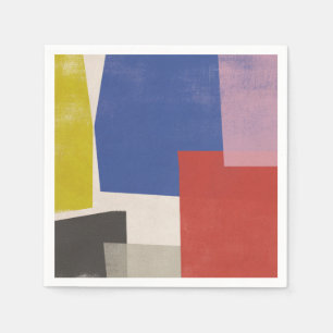 Foolscap - Moderne kleurenblokken Servet