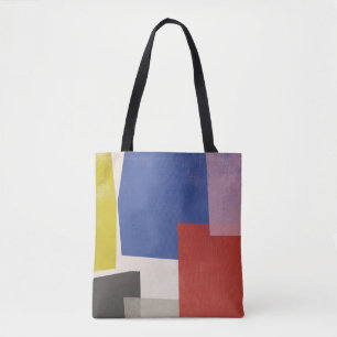 Foolscap - Moderne kleurenblokken Tote Bag