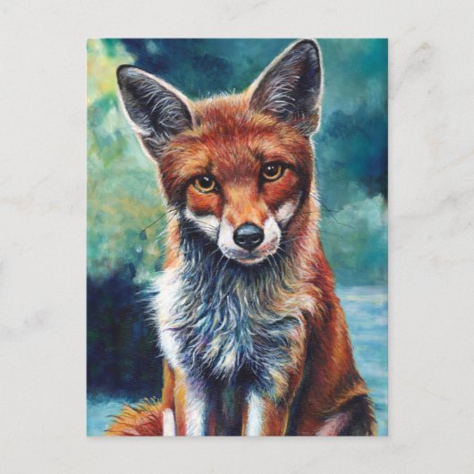 Foooxy Fox Briefkaart (Voorkant)