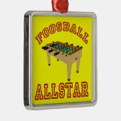 Foosball Allstar Metalen Ornament (Rechts)