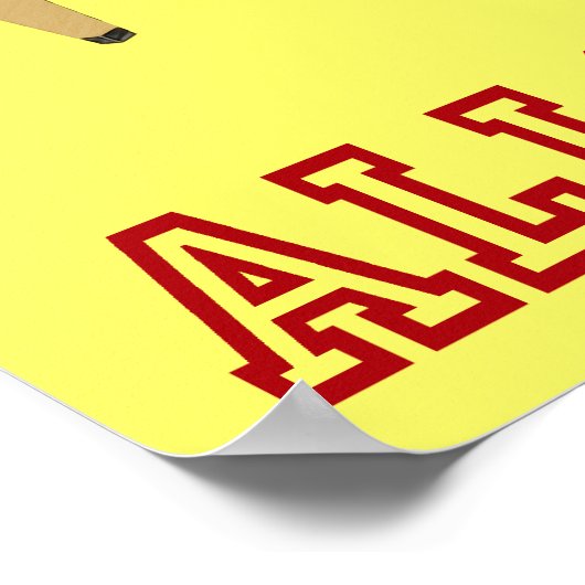 Foosball Allstar Poster (Hoek)