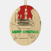  FOOSBALL FUZBOLL FOTO ART TABEL FOOTBALL KERAMISCH ORNAMENT (Rechts)