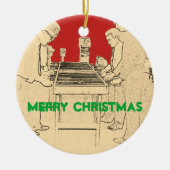  FOOSBALL FUZBOLL FOTO ART TABEL FOOTBALL KERAMISCH ORNAMENT (Voorkant)