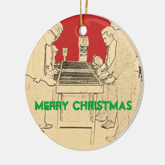  FOOSBALL FUZBOLL FOTO ART TABEL FOOTBALL KERAMISCH ORNAMENT (Links)