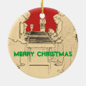  FOOSBALL FUZBOLL FOTO ART TABEL FOOTBALL KERAMISCH ORNAMENT (Achterkant)