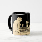 FOOSBALL FUZBOLL FOTO ART TABEL FOOTBALL MOK (Voorkant links)